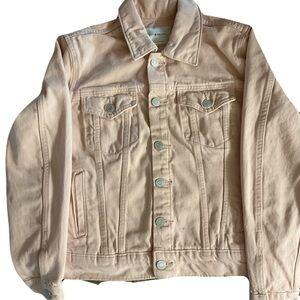 Absolutely adorable Lucky Brand Pink Denim Jacket See Description!